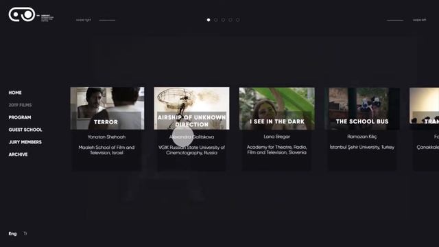 Contact Film Festival - Kiosk UI Design смотреть онлайн