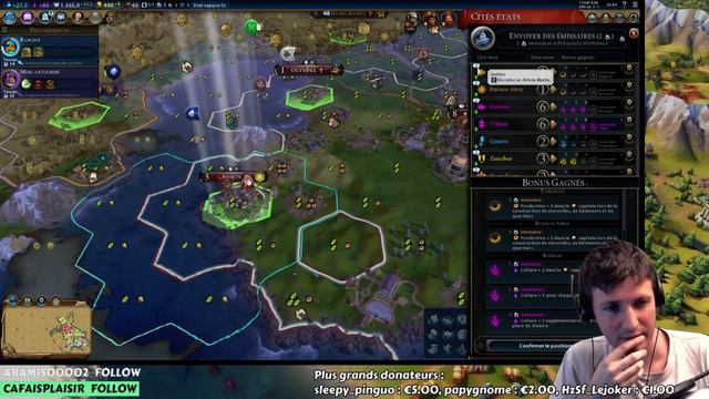 REDIFFUSION LIVE - Sid Meier's Civilization VI - N°4 - 15 novembre 2016 - Partie 2/3 смотреть онлайн