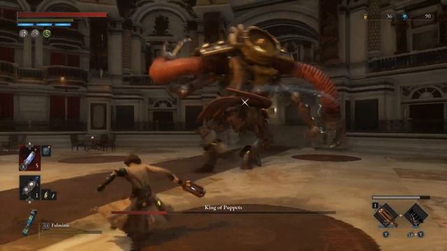 Lies of P - King of Puppets Boss Fight (No Damage) смотреть онлайн