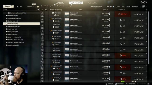 Increasing flea market Offers and Reputation (Escape from Tarkov) смотреть онлайн