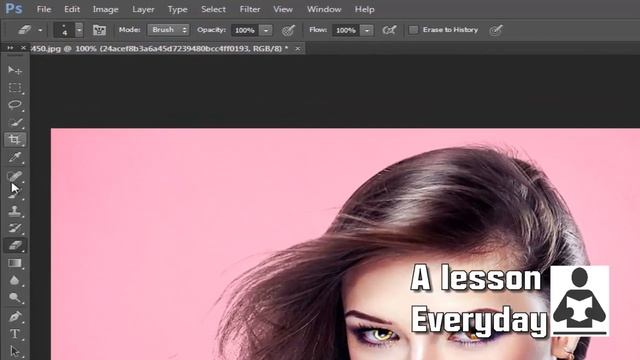 Change eye color on photoshop( beginners) ! How do I use the eraser tool in Photoshop? смотреть онлайн