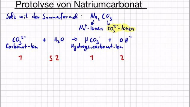 Säuren und Basen: Protolyse von Natriumcarbonat (Chemie Klasse 10) смотреть онлайн