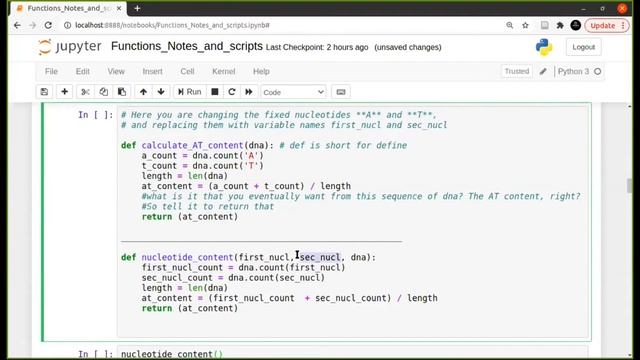 4.4. Optimizing a function (Part 1) смотреть онлайн