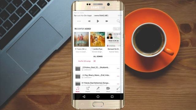 iOS11 Music Player For Android || iPhone Music Player Android смотреть онлайн
