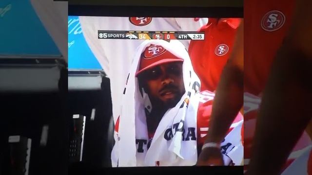 Mean while at the 49ers n broncos game! смотреть онлайн