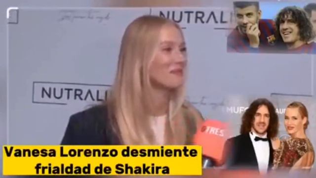 Shakira me parece una chica estupenda, opina Vanesa Lorenzo смотреть онлайн