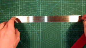 Линейка измерительная металлическая (30 см) | Распаковка AliExpress