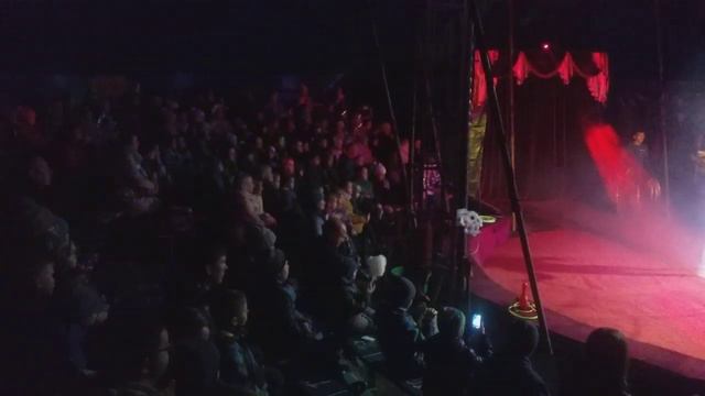 ЧЕРЕПОВЕЦ 10 октября 2019года.Цирк, премьера -шоу.(5)Анна Кужная номер с обручами