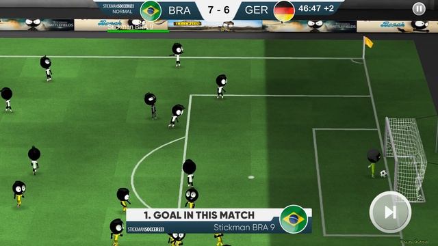 Stickman Soccer 2018 - Most Creative Goals | Android GamePlay Mobile Game for Phone смотреть онлайн