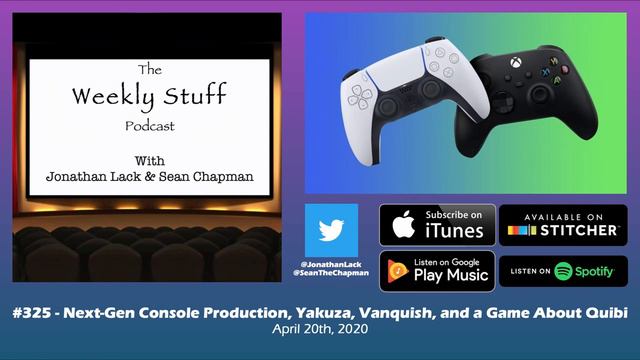 The Weekly Stuff Podcast #325 – Next-Gen Consoles, Yakuza, Vanquish, and a game about Quibi смотреть онлайн