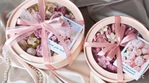 Цветы из зефира, зефирные цветы, пионы из зефира, букет из зефира, яблочный зефир