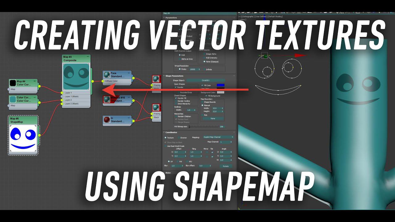 Dark Max № 75 - Creating vector textures using ShapeMap смотреть онлайн