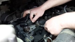Демонтаж форсунок Форд Транзит Custom 2.2TDCi, CYFA, 2014 года