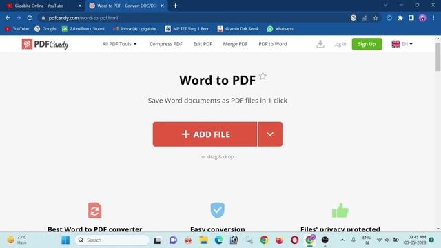 How to Convert Word, Excel, or PowerPoint Documents file to PDF for Free | pdf file kaise banaye смотреть онлайн