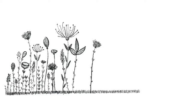 Procreate drawing flower sketch смотреть онлайн