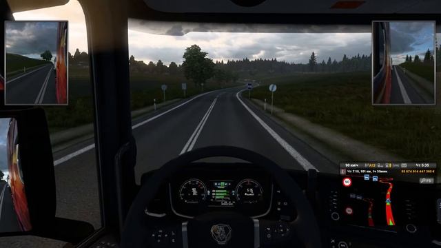 Euro Truck Simulator 2 - TruckersMP 1.40 - Scania S - Пшеница - (Внешний заказ) - #71? смотреть онлайн