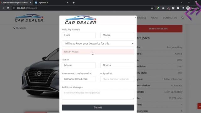 Car Dealer Website Project in Django with Source Code - CodeAstro смотреть онлайн