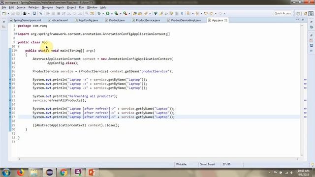 Spring Cache Tutorial with EhCache | Spring Cache | Spring Tutorial смотреть онлайн