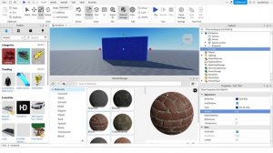 Как настроить материалы в Roblox Studio