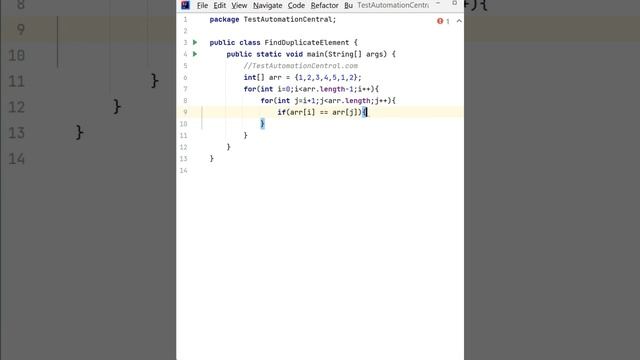How to Find Duplicate Elements in an Array - Java Program | Java Interview Question and Answer #jav смотреть онлайн
