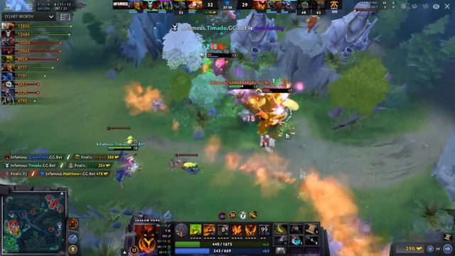 Dota 2 - ALTA TeamFight - Infamous vs Fnatic - Día 2 - Español - Julian Greims смотреть онлайн