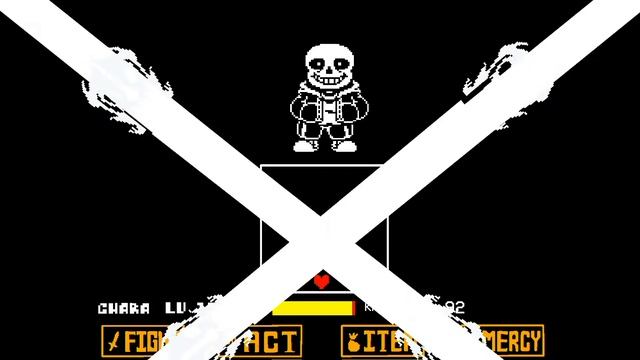 Sans fight(?ᐖ500subs Special animationᐖ?) | Undertale | stick nodes смотреть онлайн