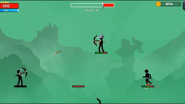 The Archers 2 - #2 | Destroy stickman enemies | Game Play walk through смотреть онлайн