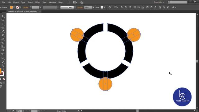 How to create Ubuntu logo in illustrator - Corel draw logo tutorial смотреть онлайн
