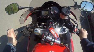 Обзор спортухи Honda CBR 929 RR FireBlade 2001.