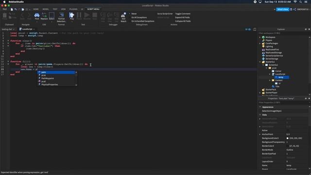 How to Make a Custom Player List in 15 Minutes | ROBLOX Studio смотреть онлайн