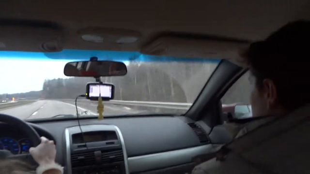 Sony DSC-WX9 AVCHD Moscow, Russia Driving From Moscow To Ryazan смотреть онлайн