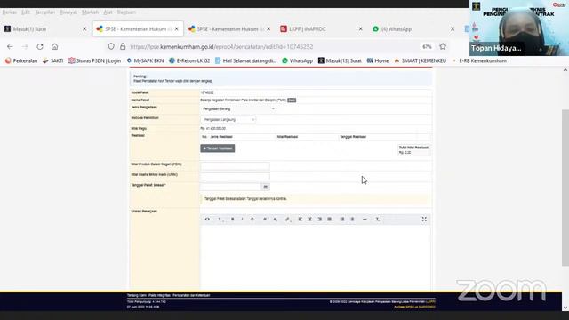 BimTek Pengisian/Pencatatan E-Tendering, E-Purchasing, Non E-Purchasing/Non E-Tendering&E-Kontrak смотреть онлайн