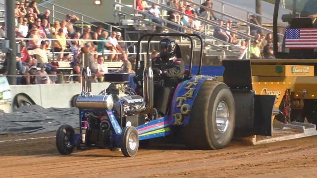 Tractor Pulling 2021 Interstate Big Block Modified Mini Tractors In Action At Laurelton смотреть онлайн