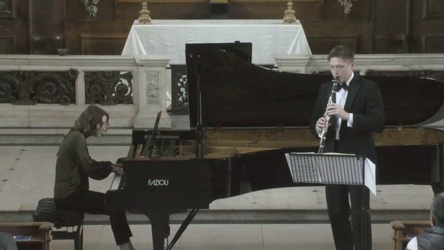 Lunchtime recital by Ekaterina Grabova (piano) & Ivan Rogachev (clarinet) смотреть онлайн