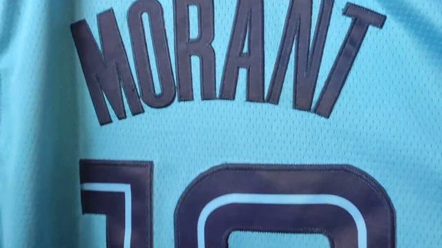 Баскетбольная джерси Jordan NBA Memphis Grizzlies №12 Ja Morant Blue смотреть онлайн