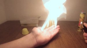 Фокус с огнем - огонь на руке.mp4