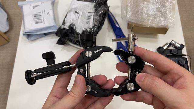 Распаковка Smallrig Super Clamp, Magic Arm, Ulanzi Clow смотреть онлайн