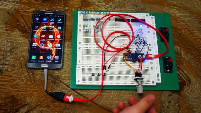Android приложение для CarPC, Arduino Micro (Первый тест)