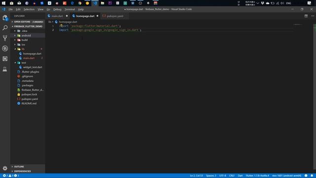 Flutter - How to Integrate Google Sign-in into Flutter app [PART 2] | Firebase Google Sign In смотреть онлайн