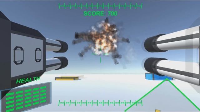 Virtual Reality Turret Defence - Google Cardboard for Unity3D смотреть онлайн