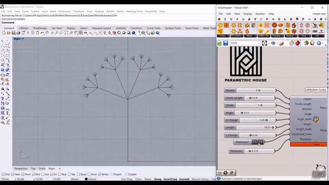 39-Python Fractal Tree смотреть онлайн