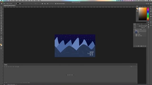 Adobe Photoshop. Как сохранить анимированный Gif или Mp4.