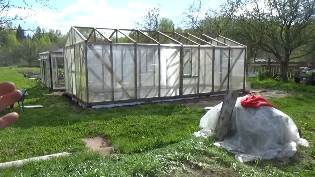 На даче после праздников.//Сделала новую калитку. смотреть онлайн