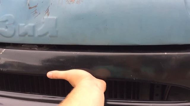 Как открыть капот на Зил 130! смотреть онлайн