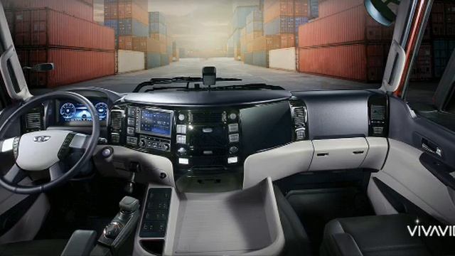 TATA DAEWOO BRAND KUXEN CARGO TRUCK INTERIOR DESIGN смотреть онлайн
