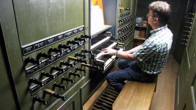 J.S. Bach Chorale Schnitger orgel Martinikerk Groningen смотреть онлайн