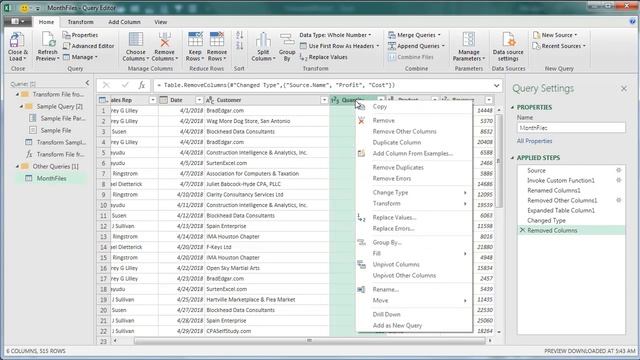 Excel - Combine All Workbooks From A Folder Using Power Query - Episode 2077