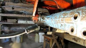 Установка передней балки МТЗ на Т 25. 2я часть