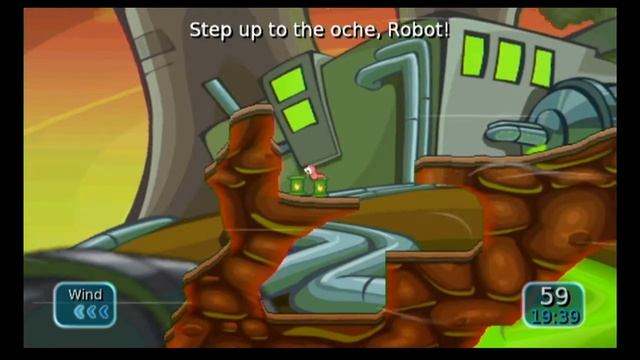 Worms Battle Island Puzzle 24 смотреть онлайн