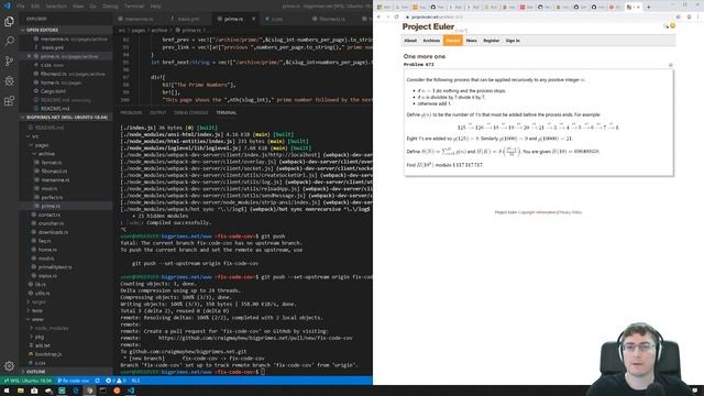 BigPrimes.net #7 git cherry-pick, loads more travisci debug смотреть онлайн